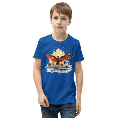 Kurzärmeliges T-Shirt für Jugendliche "Firebird" - Artexio