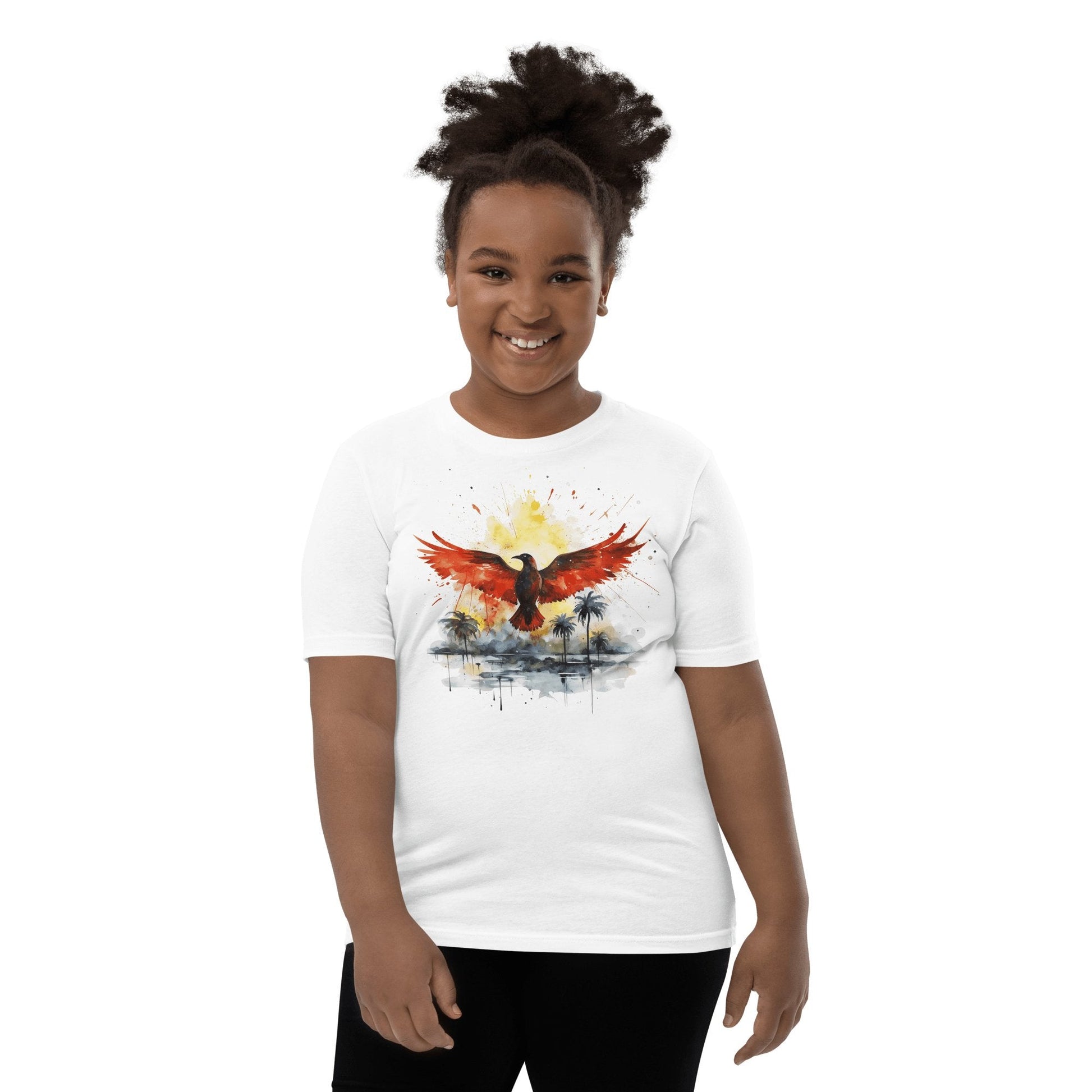 Kurzärmeliges T-Shirt für Jugendliche "Firebird" - Artexio