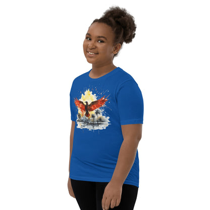 Kurzärmeliges T-Shirt für Jugendliche "Firebird" - Artexio