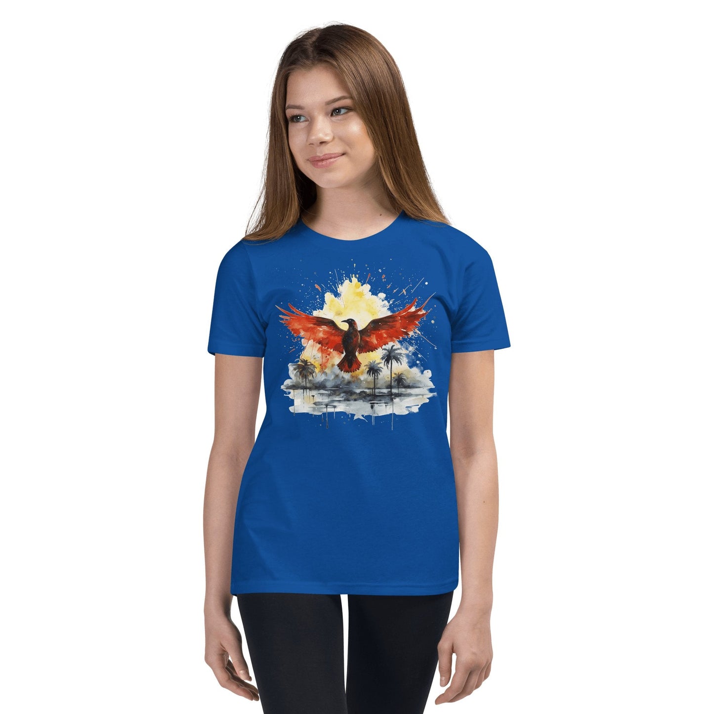 Kurzärmeliges T-Shirt für Jugendliche "Firebird" - Artexio