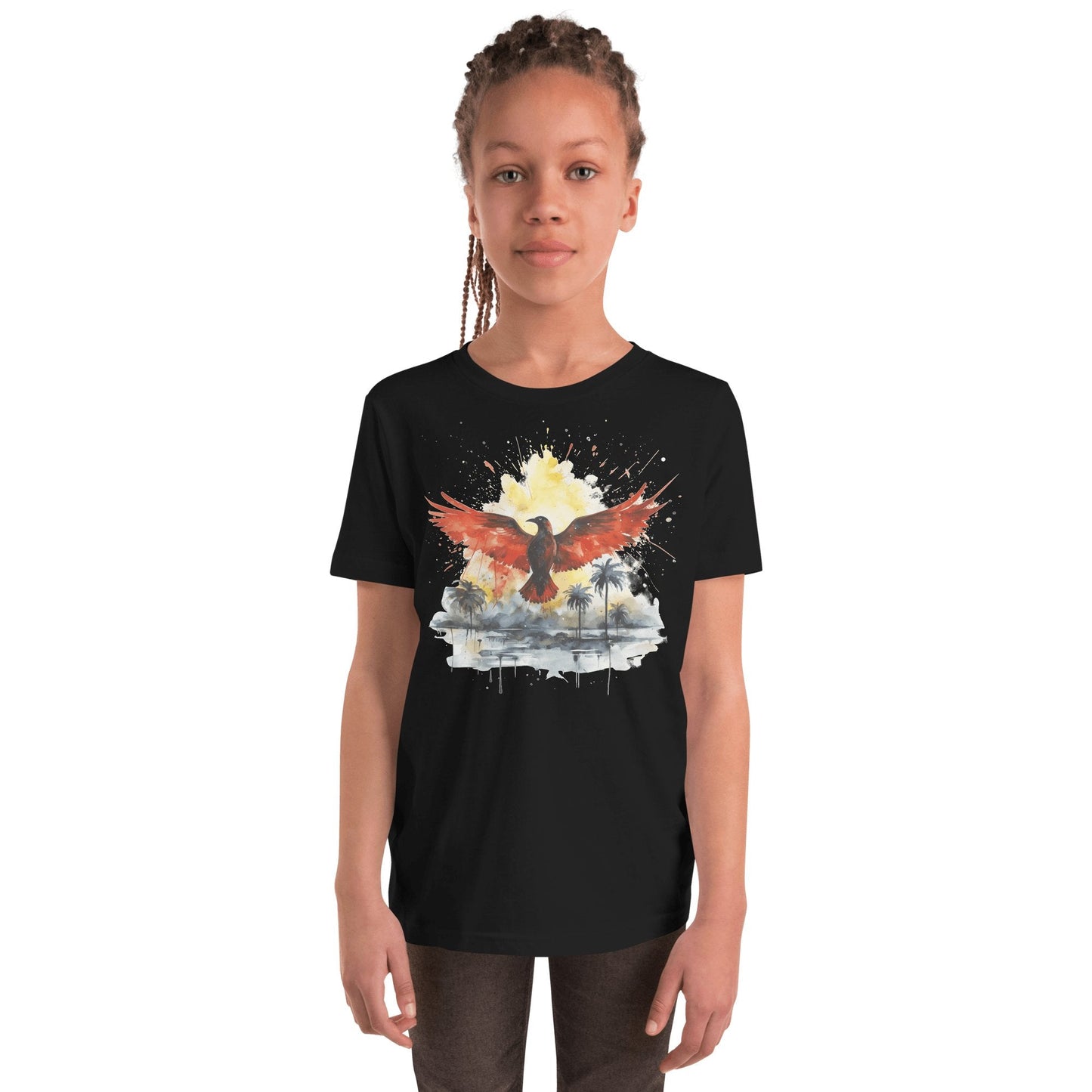 Kurzärmeliges T-Shirt für Jugendliche "Firebird" - Artexio