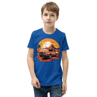 Kurzärmeliges T-Shirt für Jugendliche "Ford Mustang" - Artexio