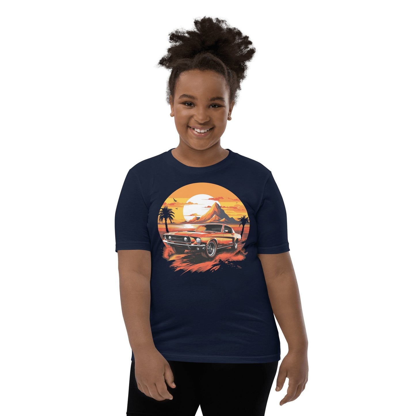 Kurzärmeliges T-Shirt für Jugendliche "Ford Mustang" - Artexio