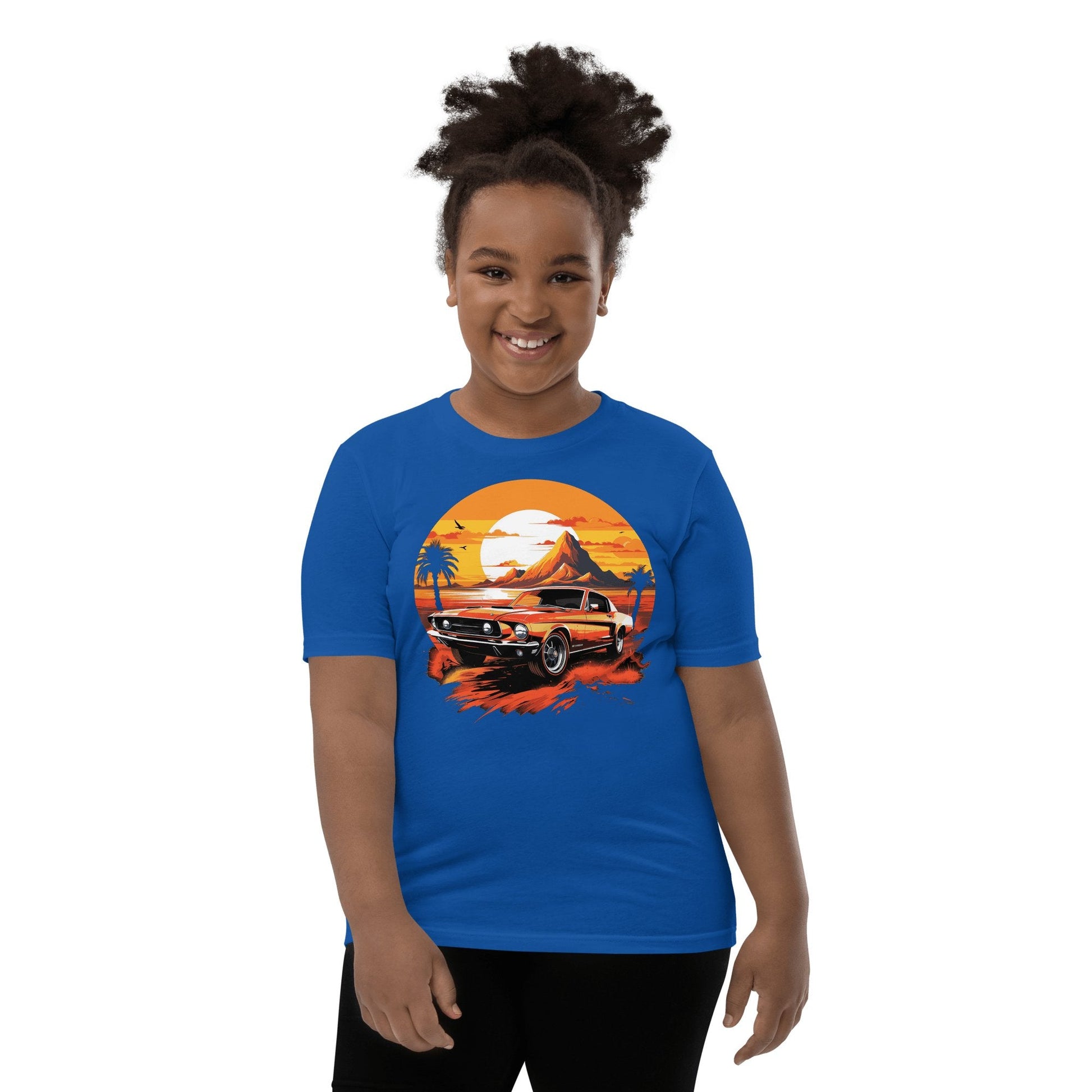 Kurzärmeliges T-Shirt für Jugendliche "Ford Mustang" - Artexio