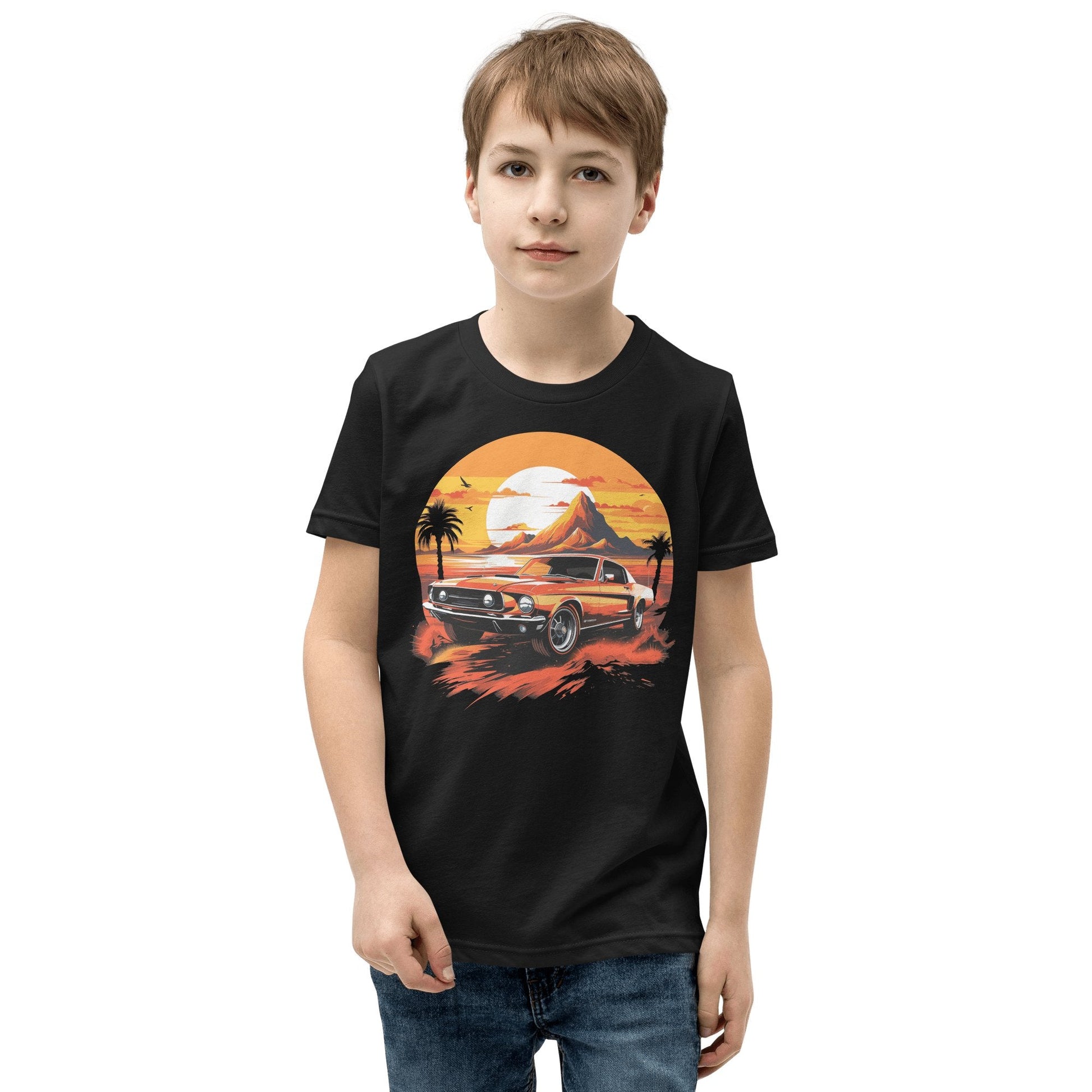 Kurzärmeliges T-Shirt für Jugendliche "Ford Mustang" - Artexio