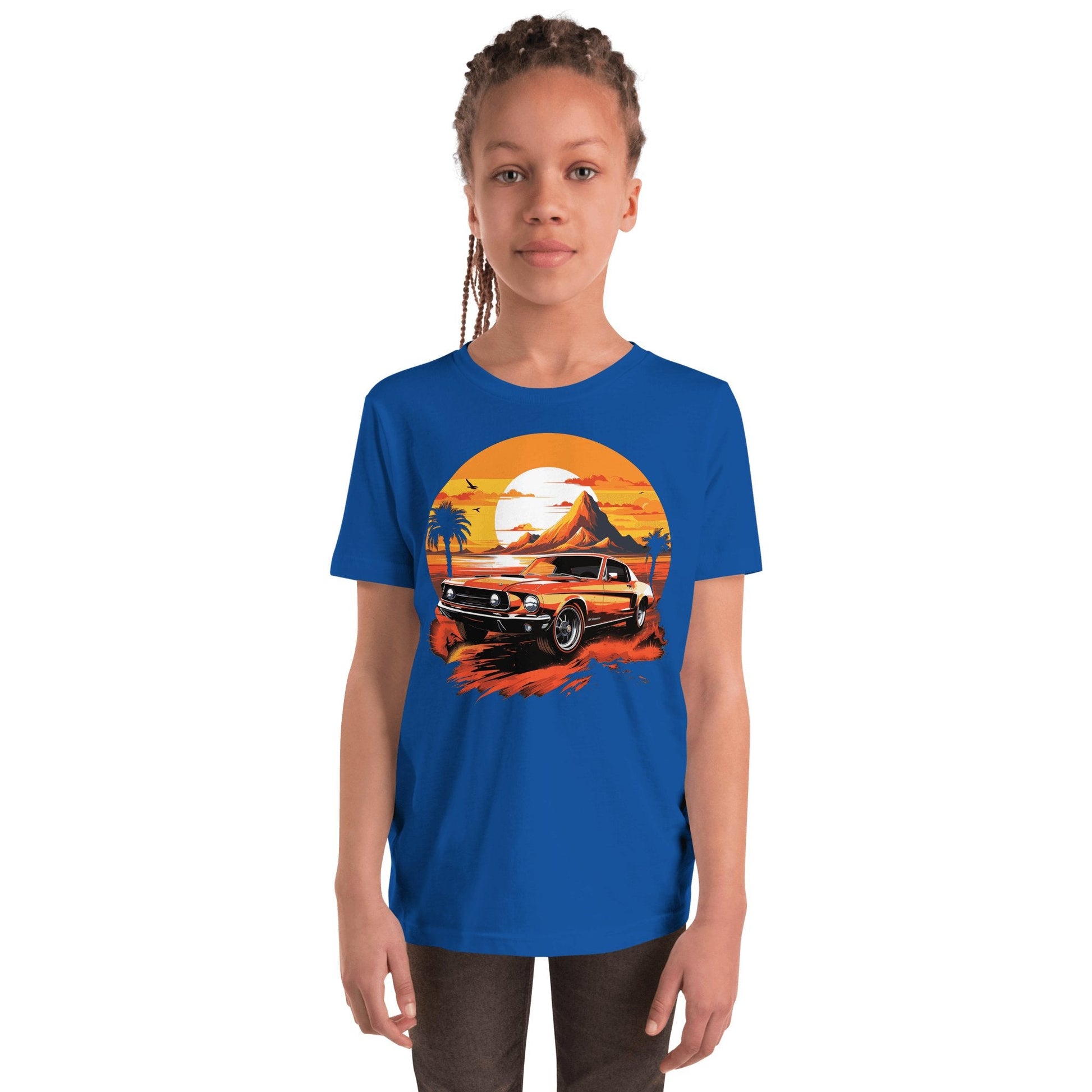 Kurzärmeliges T-Shirt für Jugendliche "Ford Mustang" - Artexio