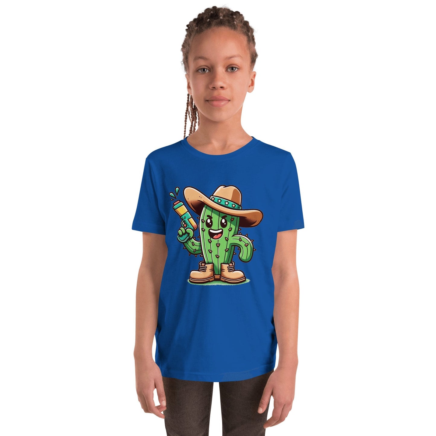 Kurzärmeliges T-Shirt für Jugendliche "Kaktus" - Artexio