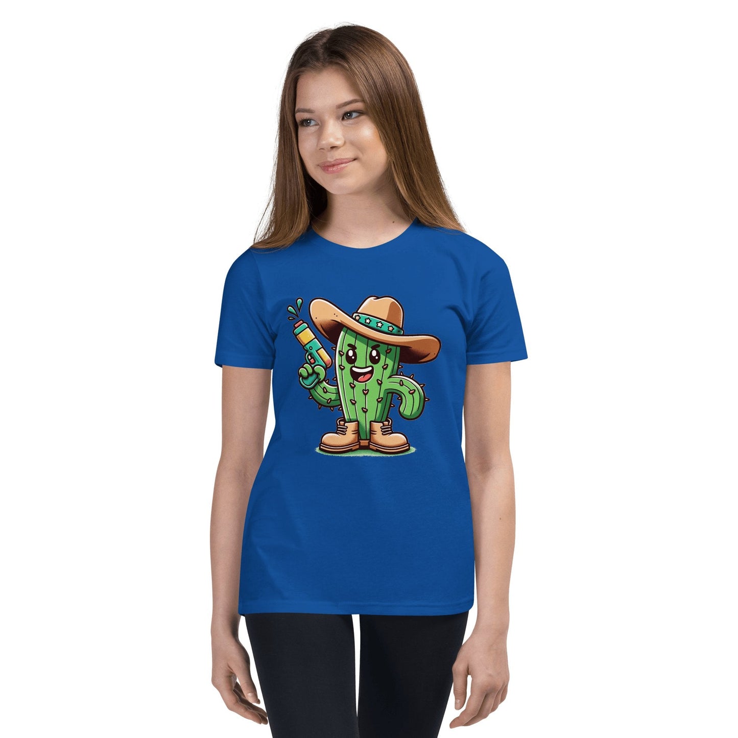 Kurzärmeliges T-Shirt für Jugendliche "Kaktus" - Artexio