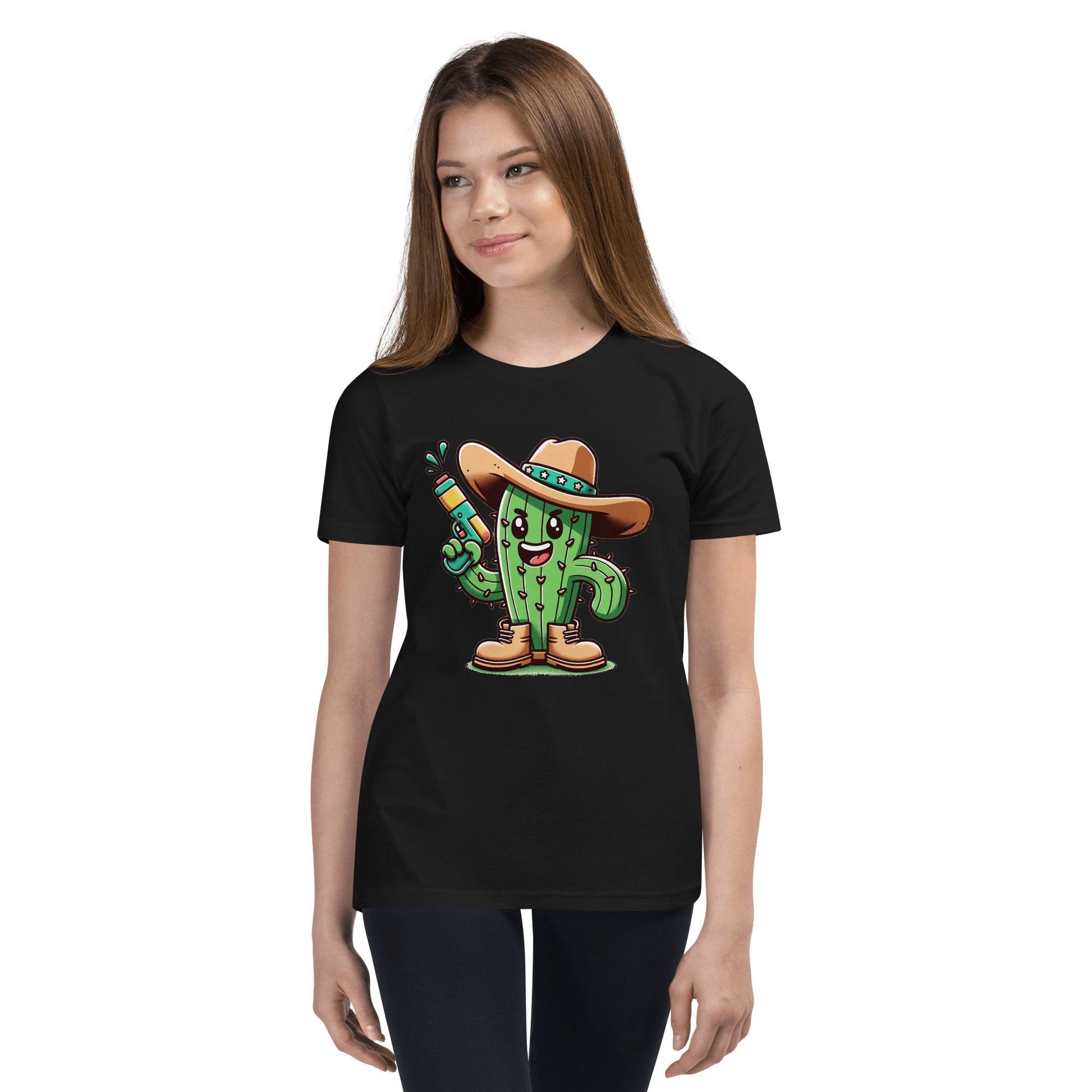 Kurzärmeliges T-Shirt für Jugendliche "Kaktus" - Artexio