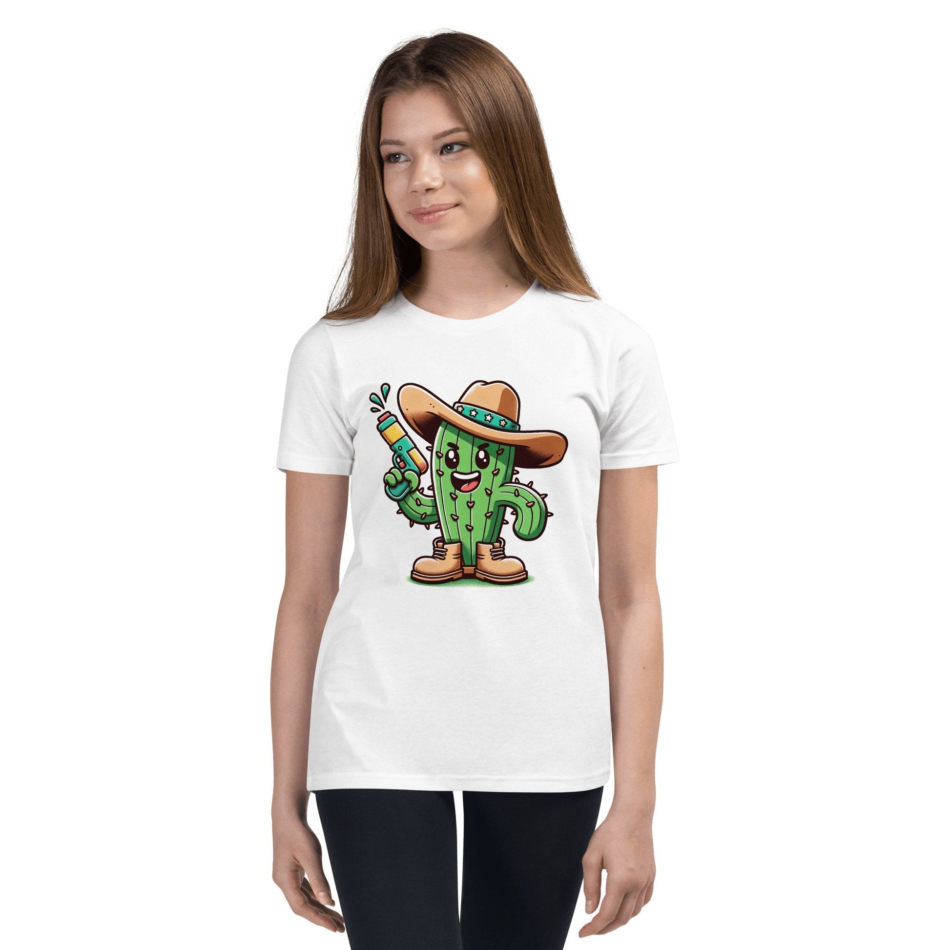 Kurzärmeliges T-Shirt für Jugendliche "Kaktus" - Artexio