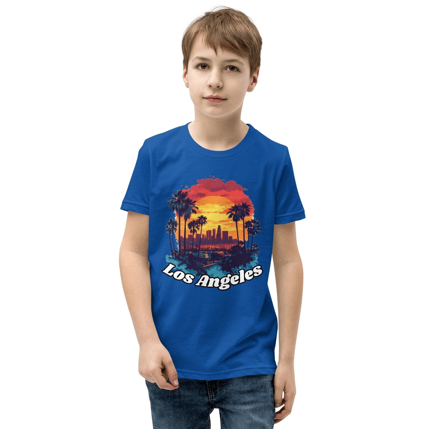 Kurzärmeliges T-Shirt für Jugendliche "Los Angeles" - Artexio