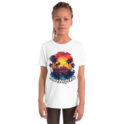 Kurzärmeliges T-Shirt für Jugendliche "Los Angeles" - Artexio