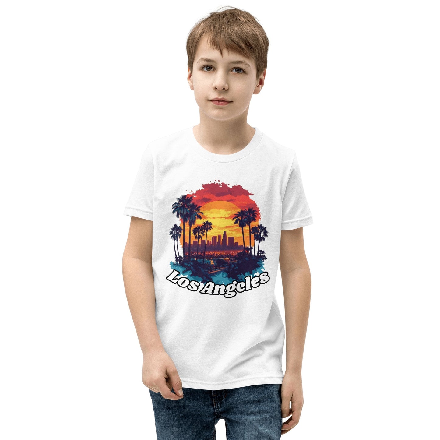 Kurzärmeliges T-Shirt für Jugendliche "Los Angeles" - Artexio