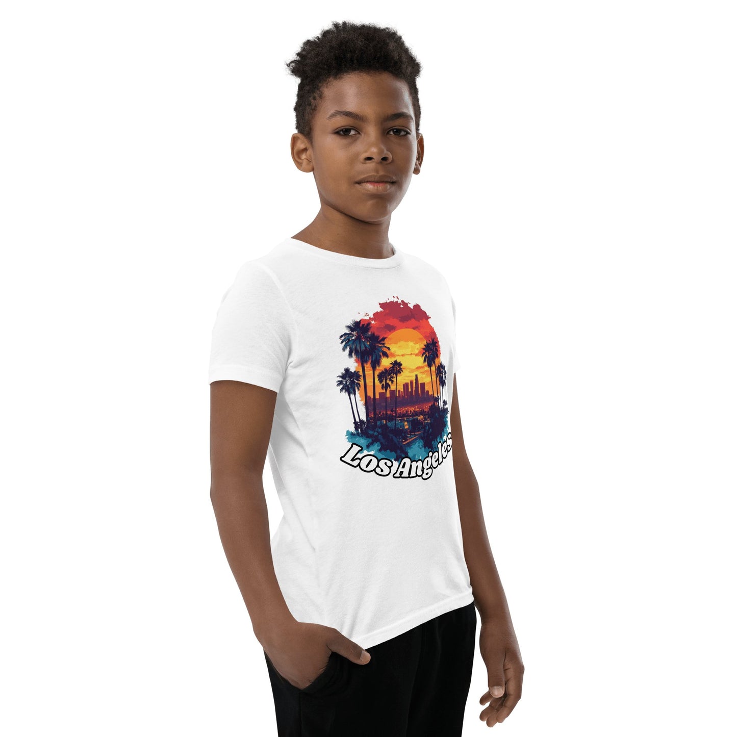 Kurzärmeliges T-Shirt für Jugendliche "Los Angeles" - Artexio