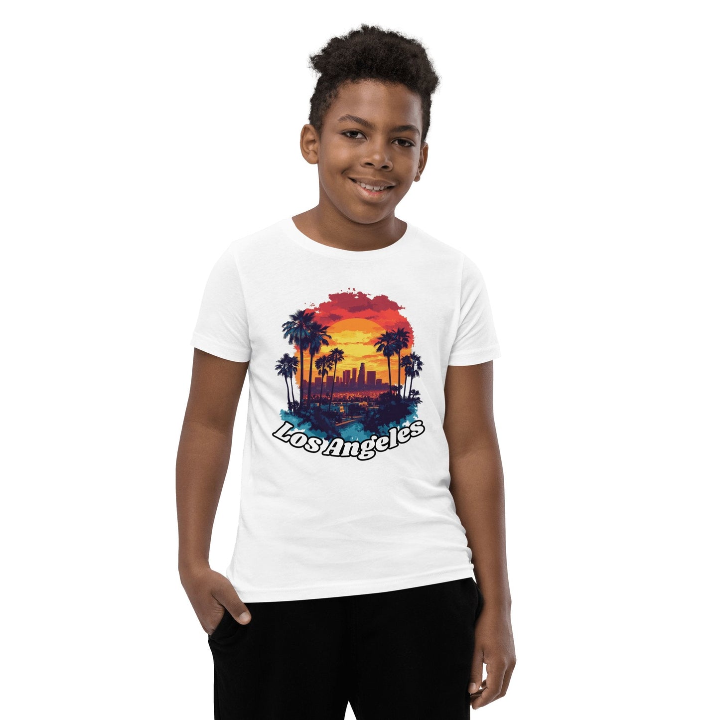 Kurzärmeliges T-Shirt für Jugendliche "Los Angeles" - Artexio