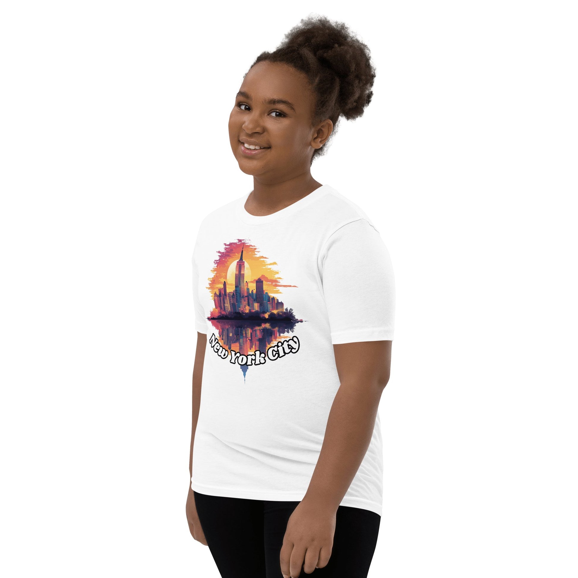 Kurzärmeliges T-Shirt für Jugendliche "New York City" - Artexio