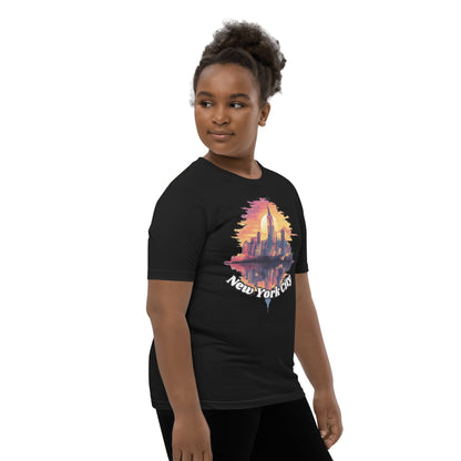 Kurzärmeliges T-Shirt für Jugendliche "New York City" - Artexio