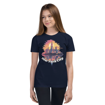 Kurzärmeliges T-Shirt für Jugendliche "New York City" - Artexio