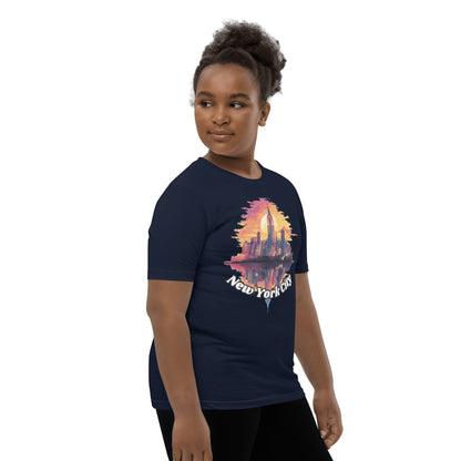 Kurzärmeliges T-Shirt für Jugendliche "New York City" - Artexio