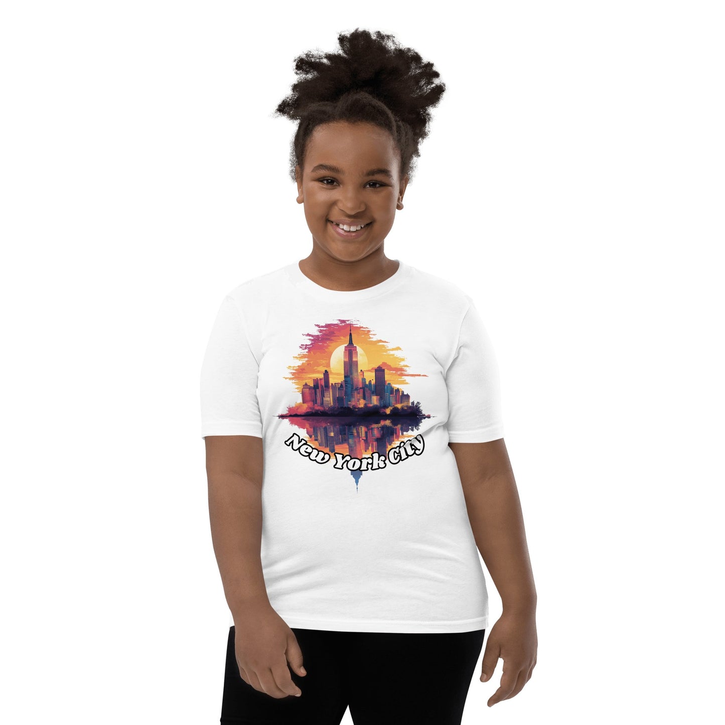 Kurzärmeliges T-Shirt für Jugendliche "New York City" - Artexio