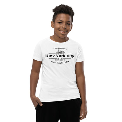 Kurzärmeliges T-Shirt für Jugendliche "New York City" - Artexio