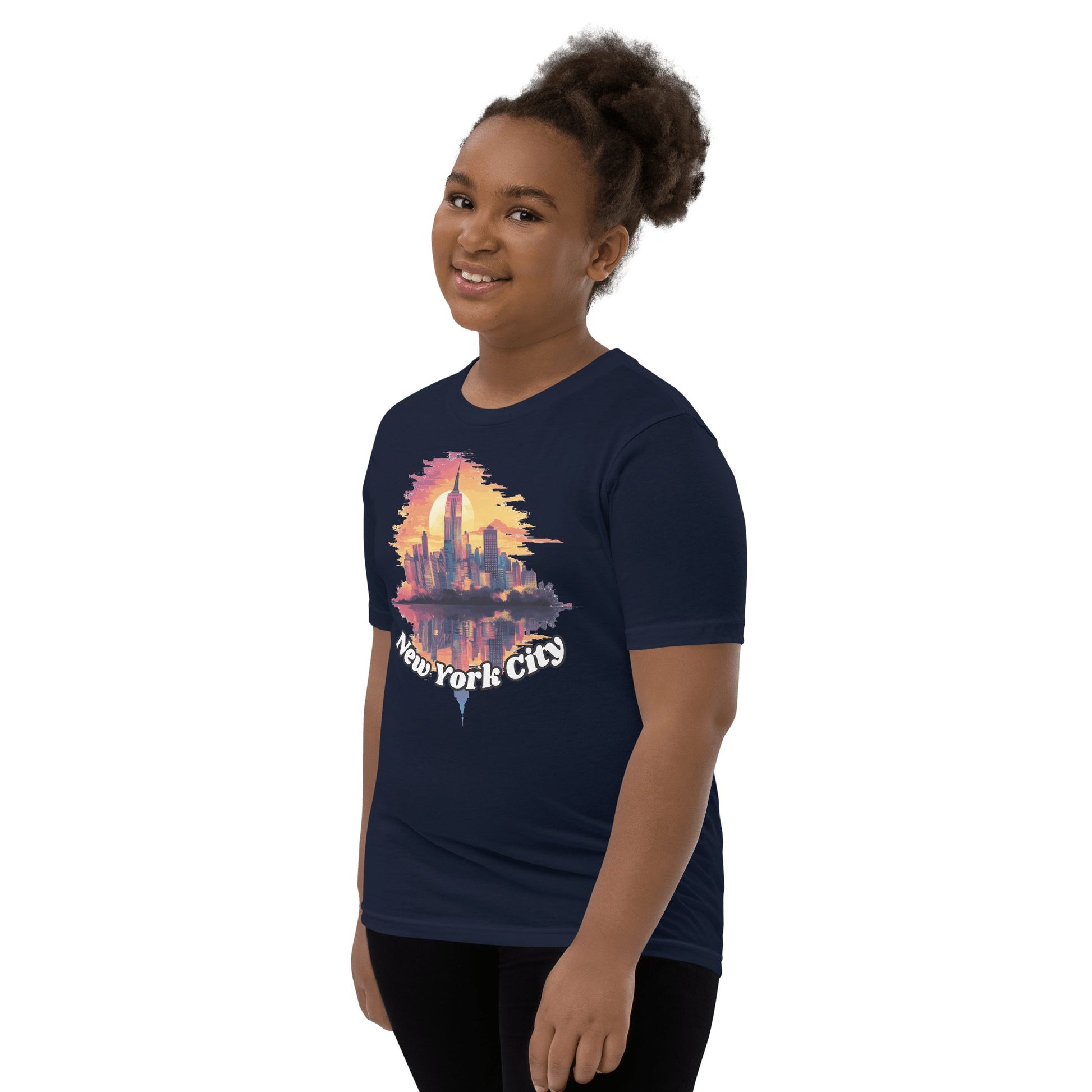 Kurzärmeliges T-Shirt für Jugendliche "New York City" - Artexio