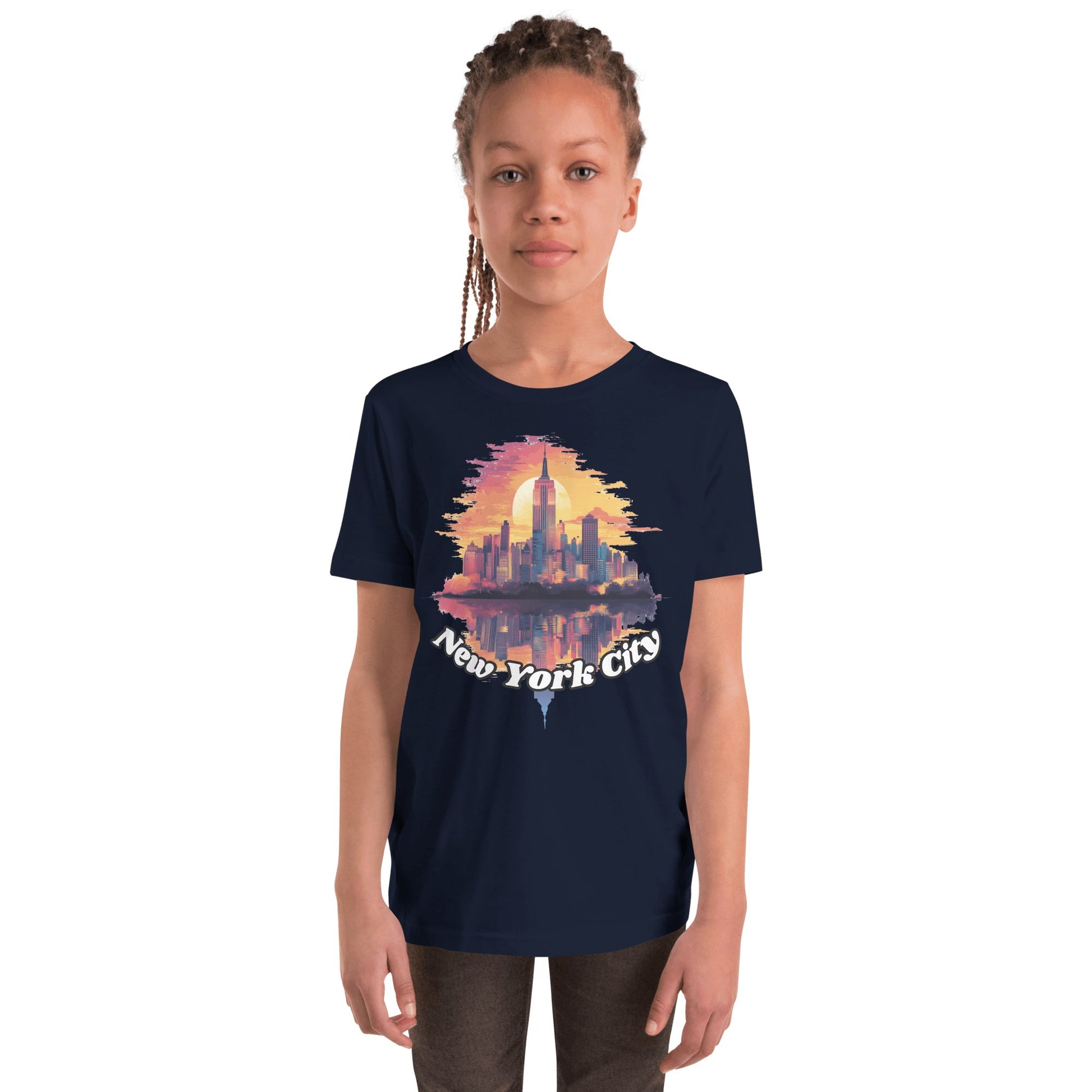 Kurzärmeliges T-Shirt für Jugendliche "New York City" - Artexio