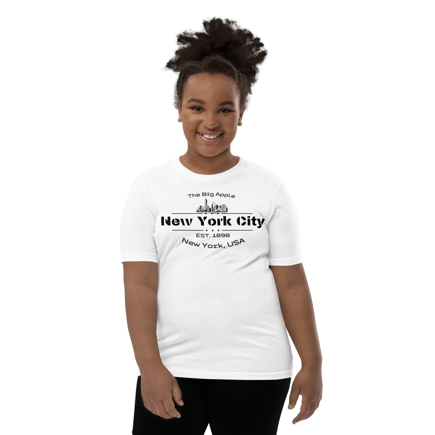 Kurzärmeliges T-Shirt für Jugendliche "New York City" - Artexio