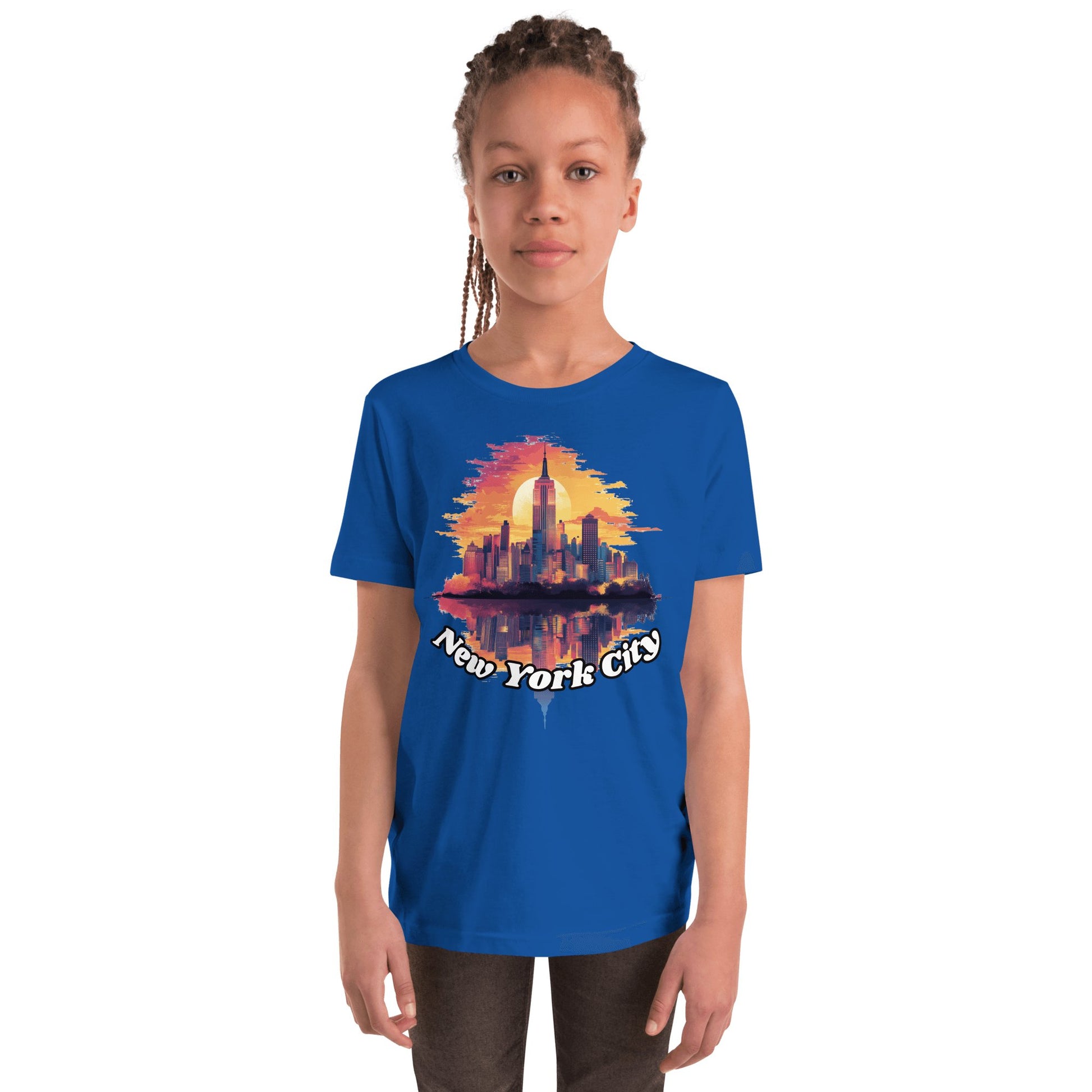 Kurzärmeliges T-Shirt für Jugendliche "New York City" - Artexio