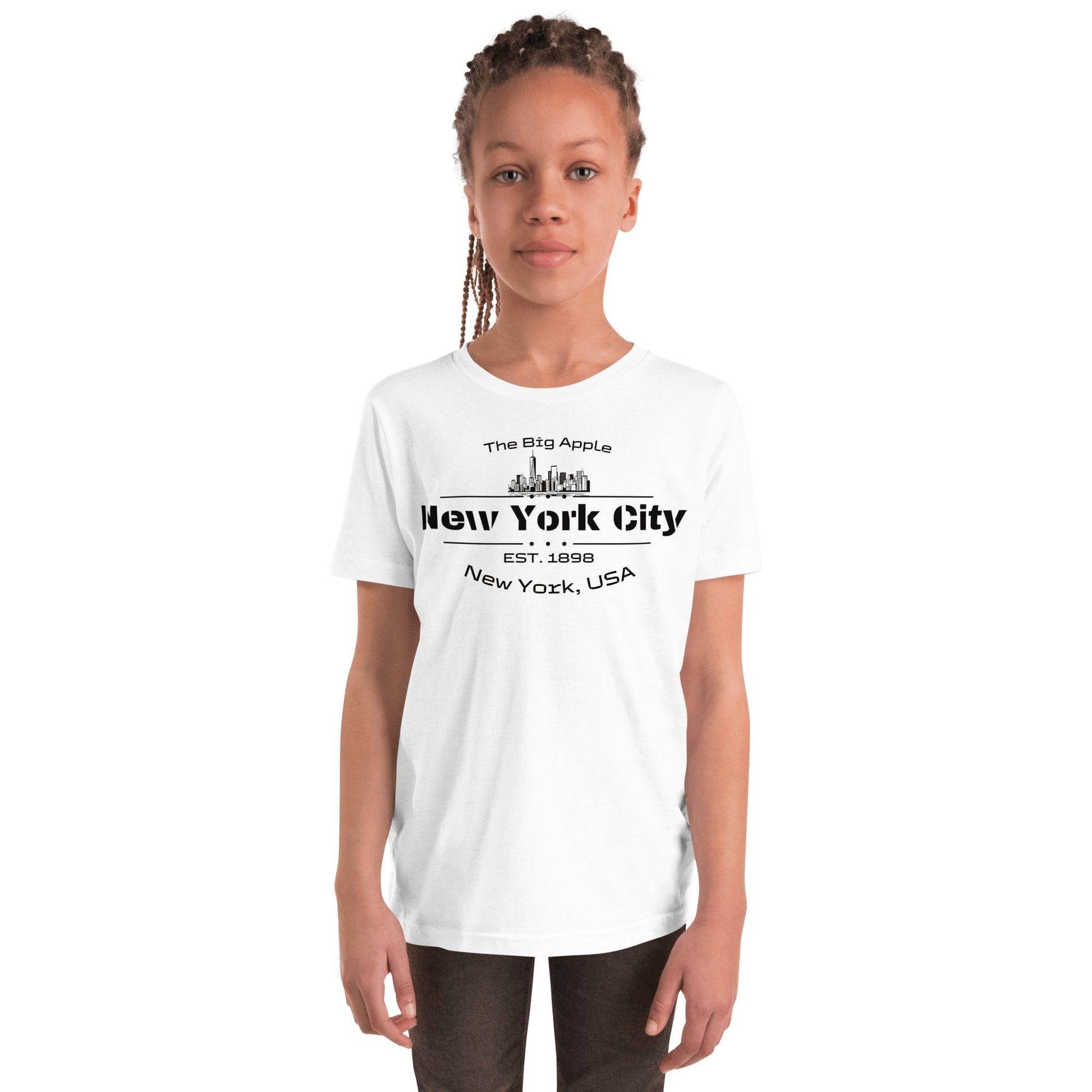 Kurzärmeliges T-Shirt für Jugendliche "New York City" - Artexio