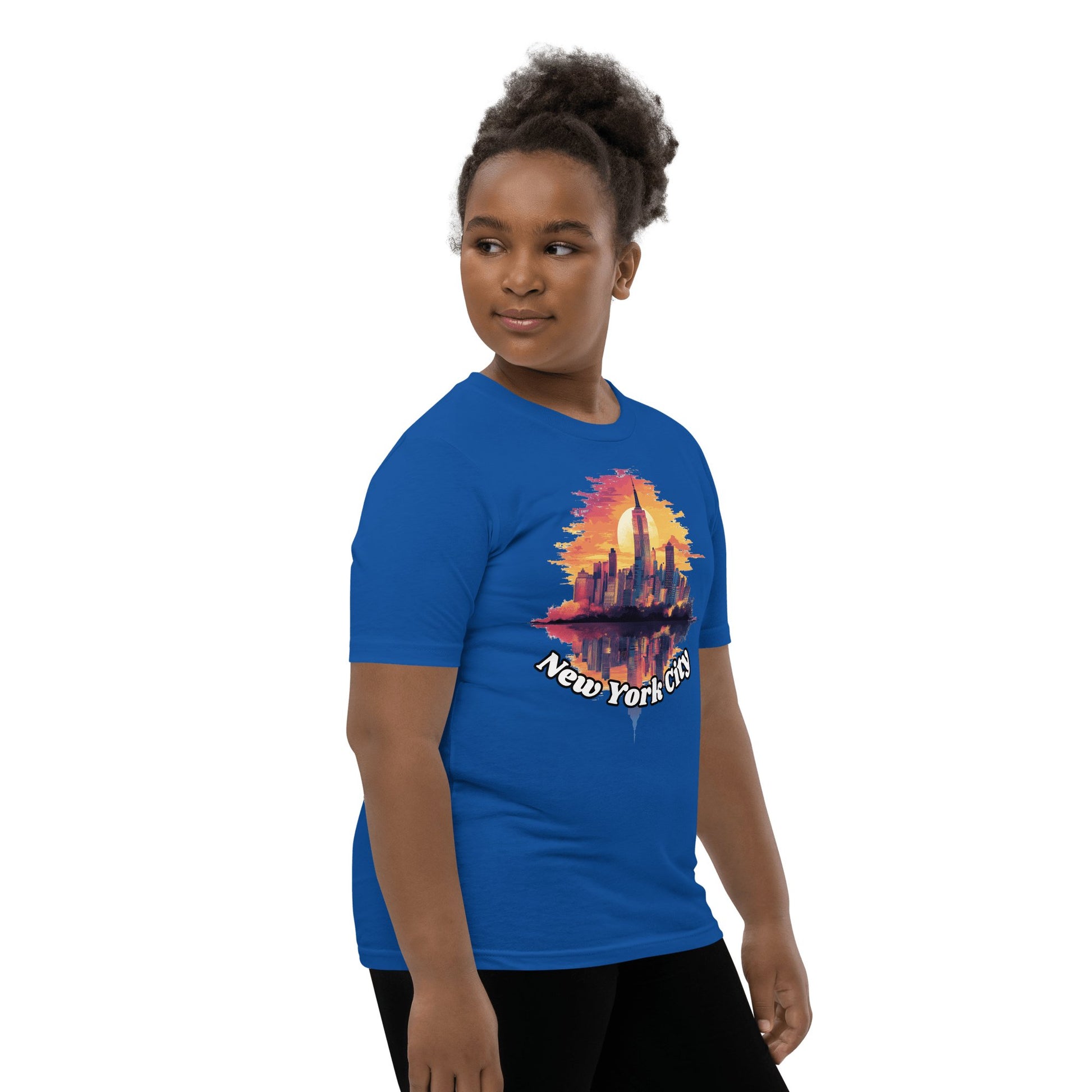 Kurzärmeliges T-Shirt für Jugendliche "New York City" - Artexio