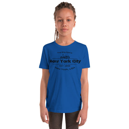 Kurzärmeliges T-Shirt für Jugendliche "New York City" - Artexio