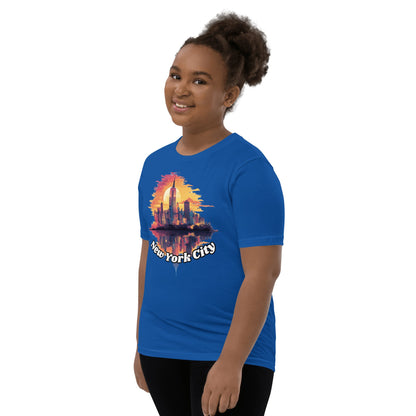 Kurzärmeliges T-Shirt für Jugendliche "New York City" - Artexio