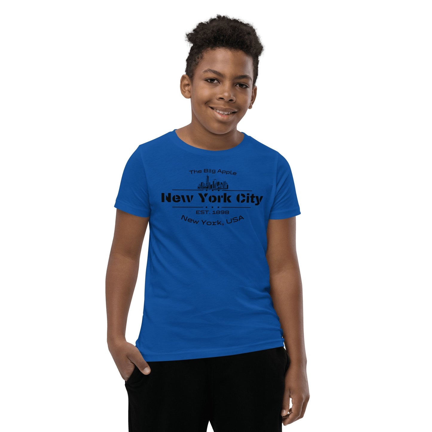 Kurzärmeliges T-Shirt für Jugendliche "New York City" - Artexio