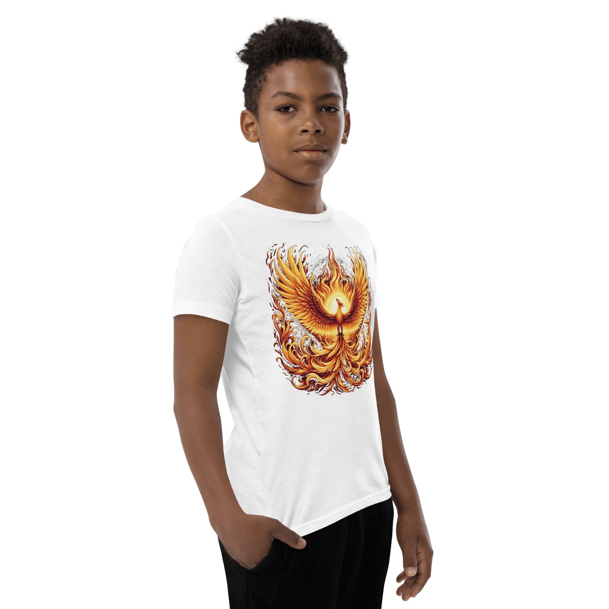 Kurzärmeliges T-Shirt für Jugendliche "Phoenix" - Artexio