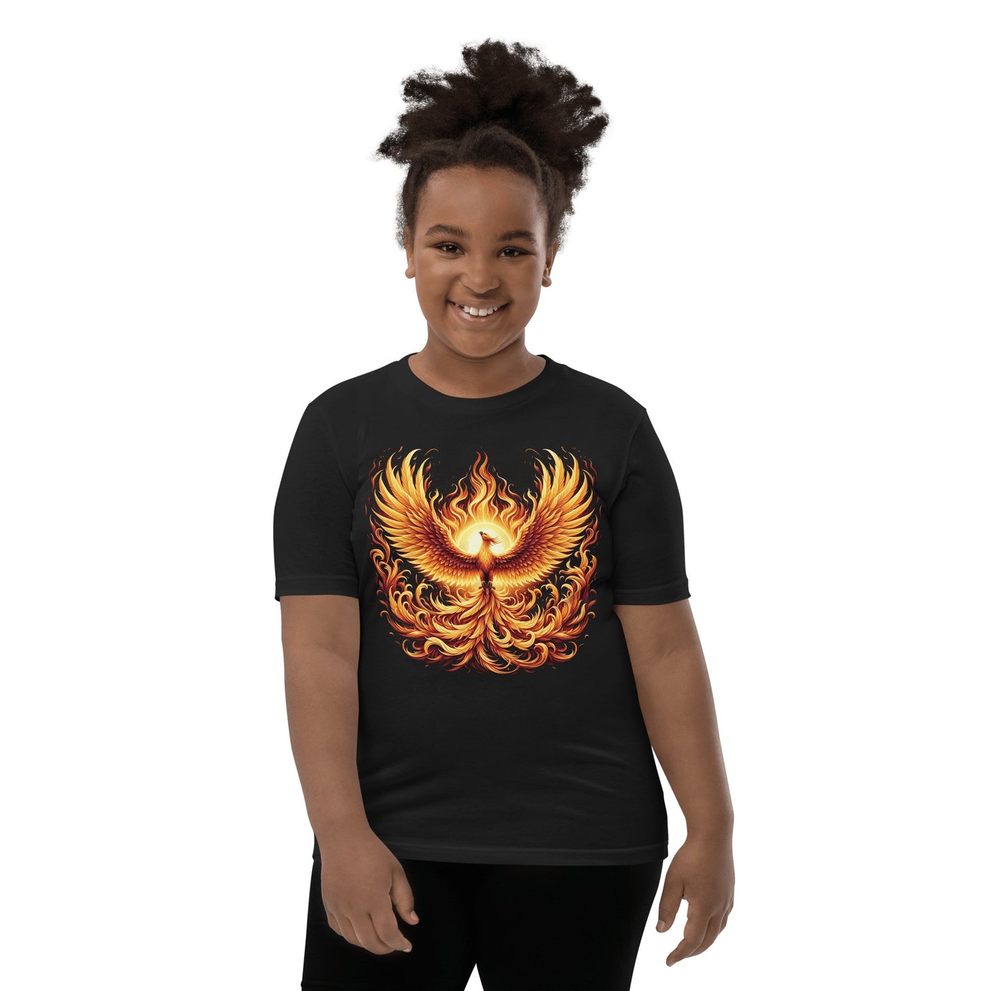 Kurzärmeliges T-Shirt für Jugendliche "Phoenix" - Artexio