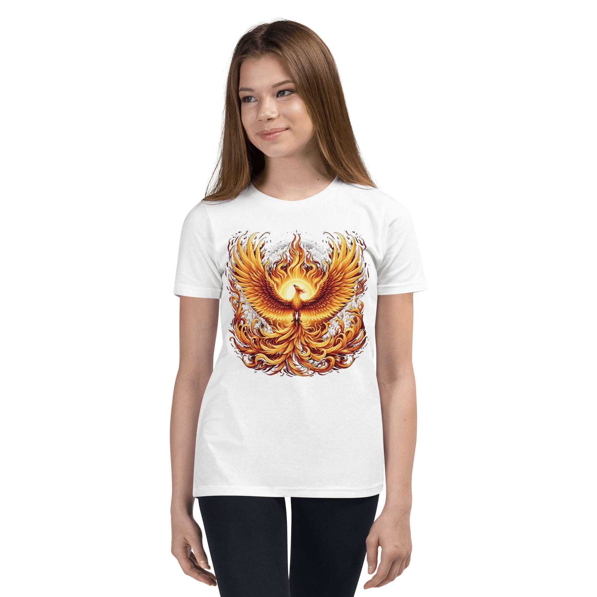 Kurzärmeliges T-Shirt für Jugendliche "Phoenix" - Artexio