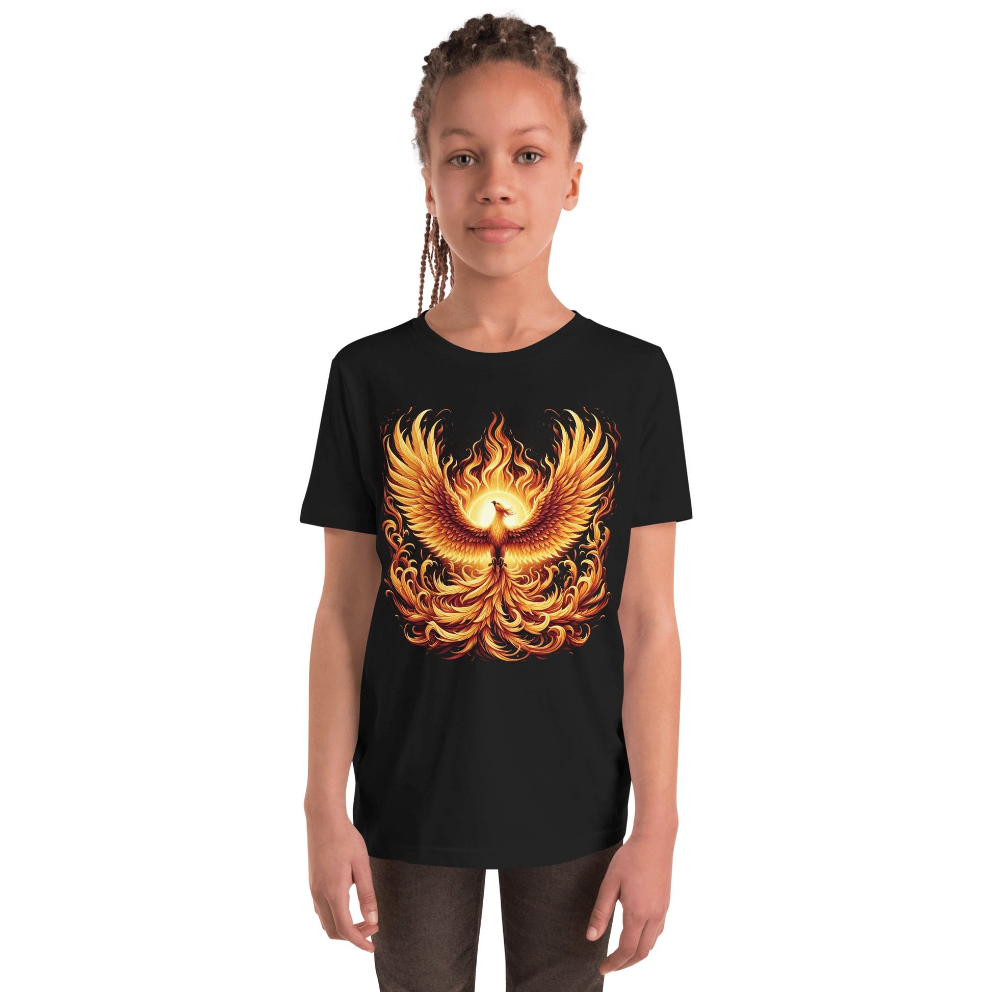 Kurzärmeliges T-Shirt für Jugendliche "Phoenix" - Artexio