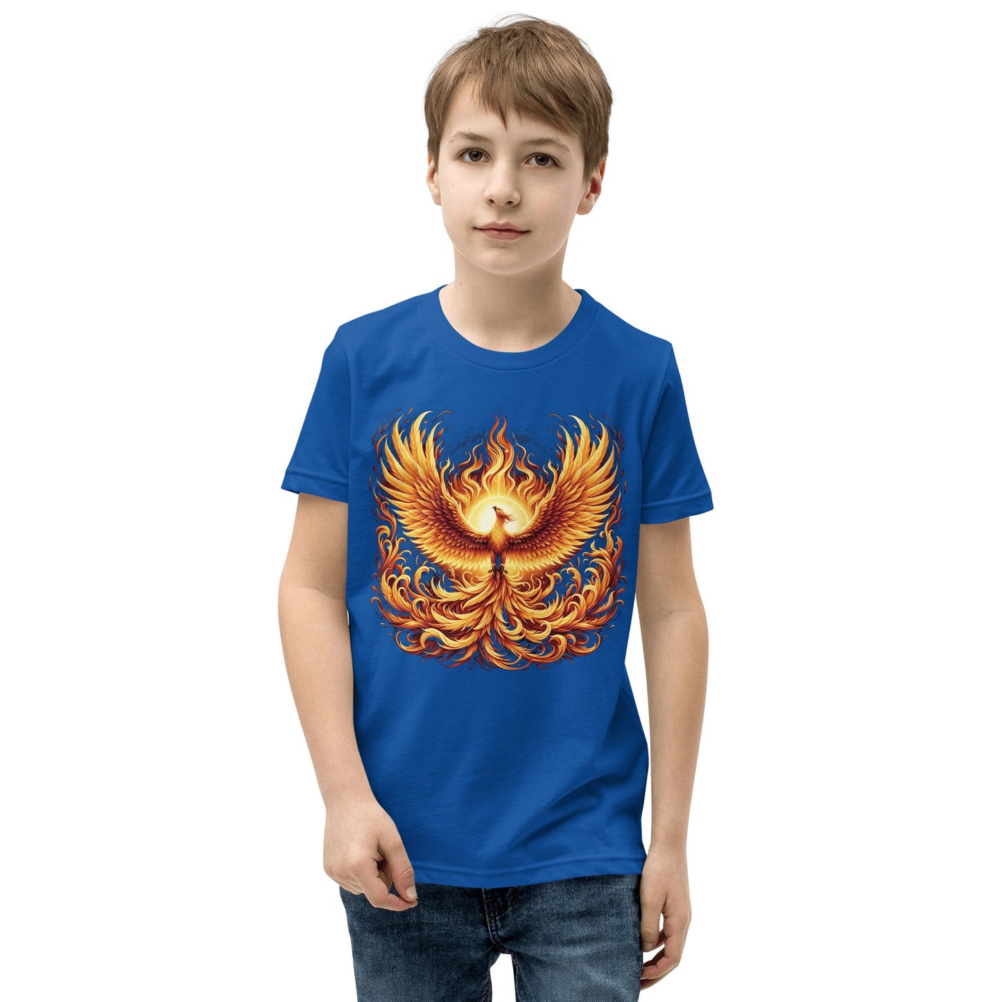 Kurzärmeliges T-Shirt für Jugendliche "Phoenix" - Artexio