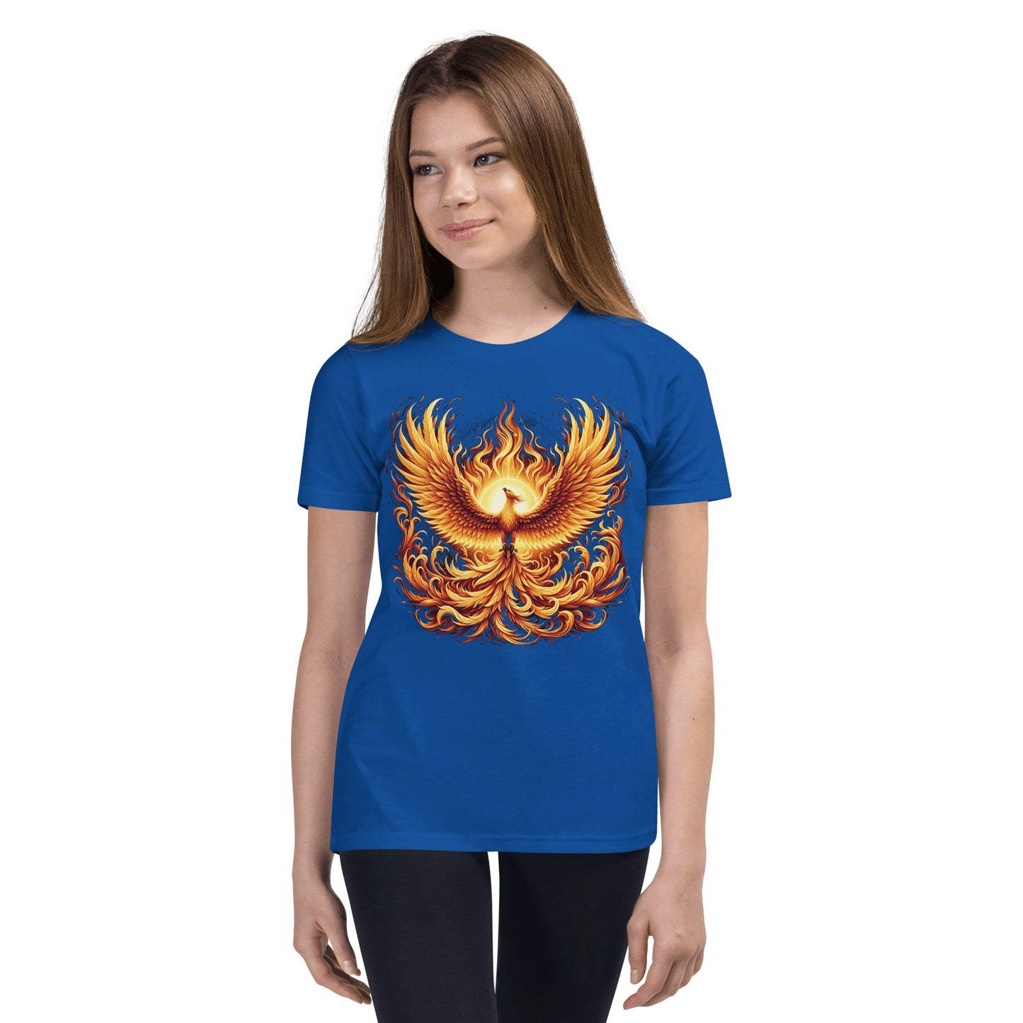 Kurzärmeliges T-Shirt für Jugendliche "Phoenix" - Artexio