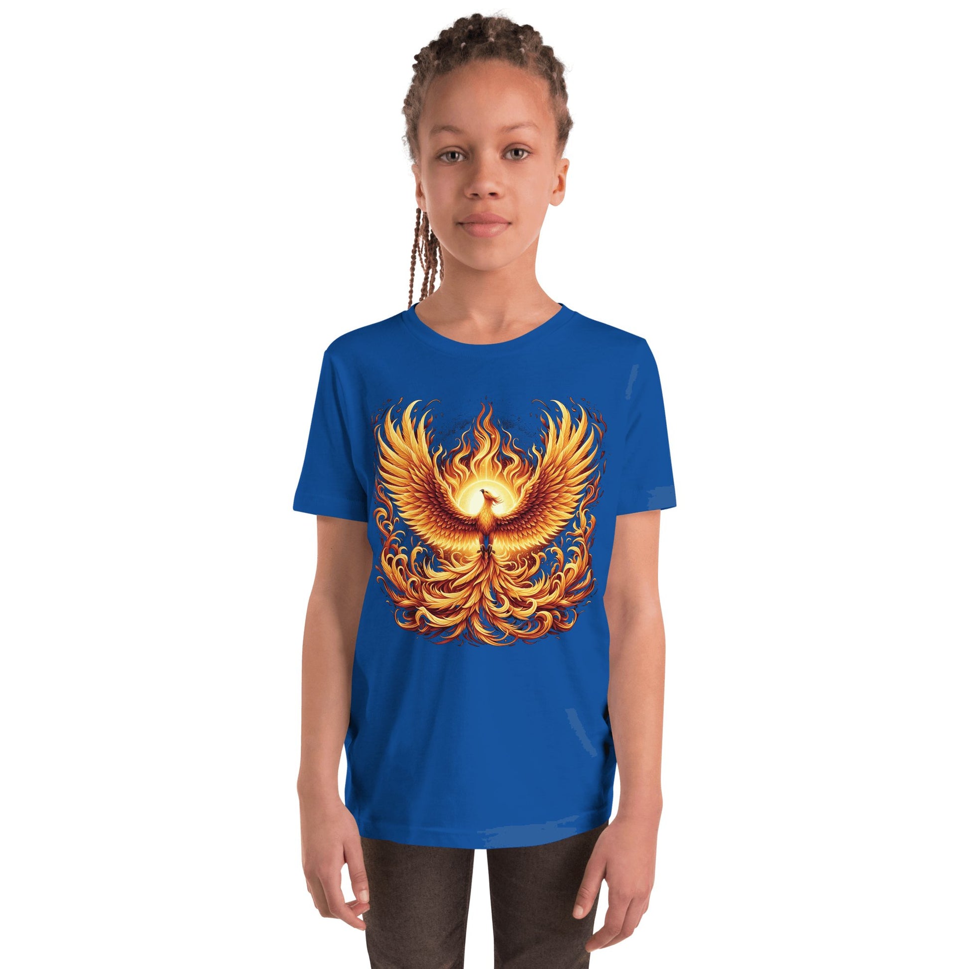 Kurzärmeliges T-Shirt für Jugendliche "Phoenix" - Artexio