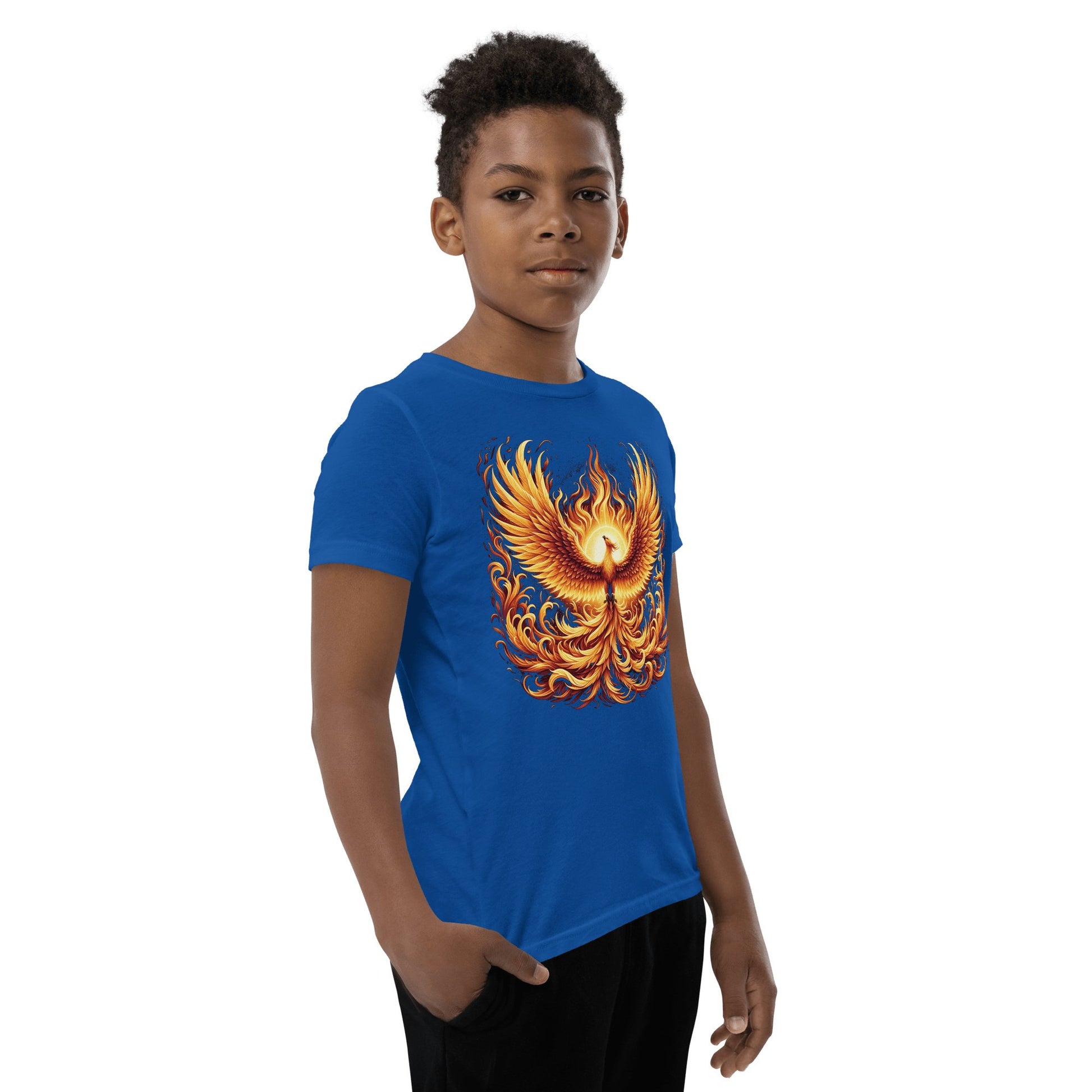 Kurzärmeliges T-Shirt für Jugendliche "Phoenix" - Artexio