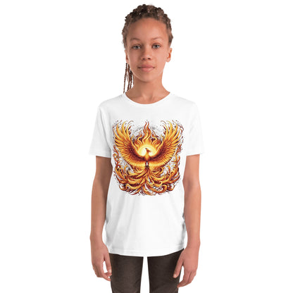 Kurzärmeliges T-Shirt für Jugendliche "Phoenix" - Artexio