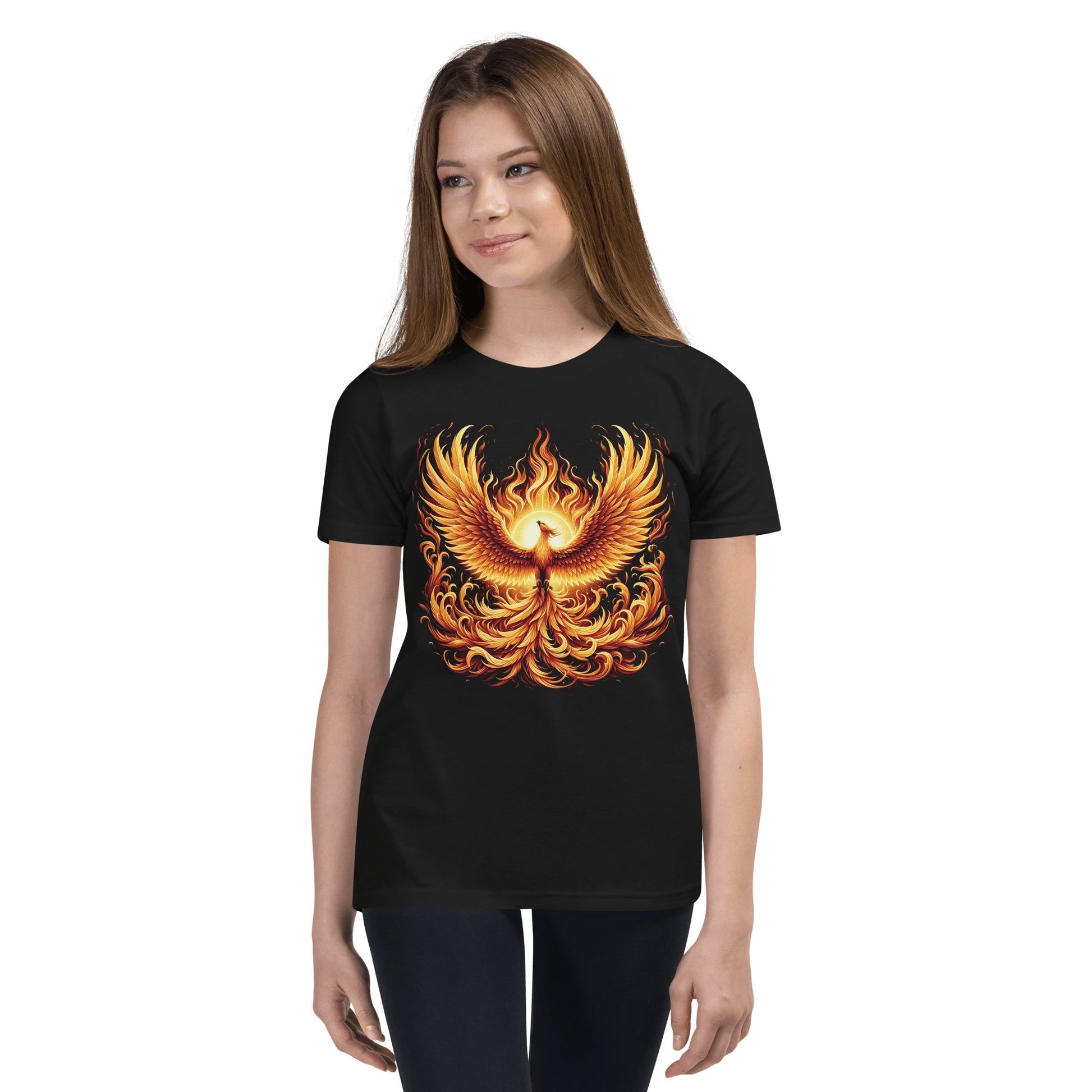 Kurzärmeliges T-Shirt für Jugendliche "Phoenix" - Artexio