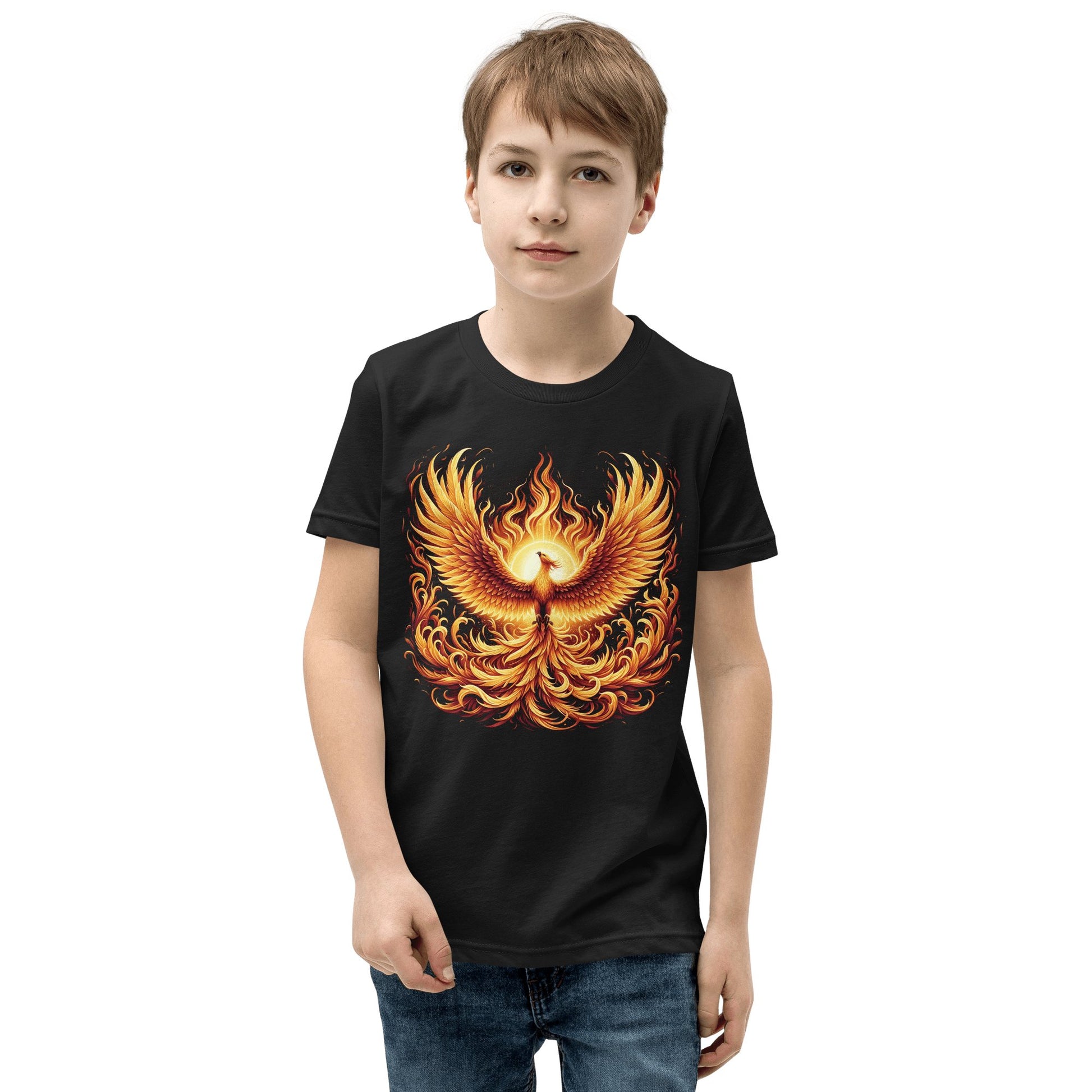 Kurzärmeliges T-Shirt für Jugendliche "Phoenix" - Artexio