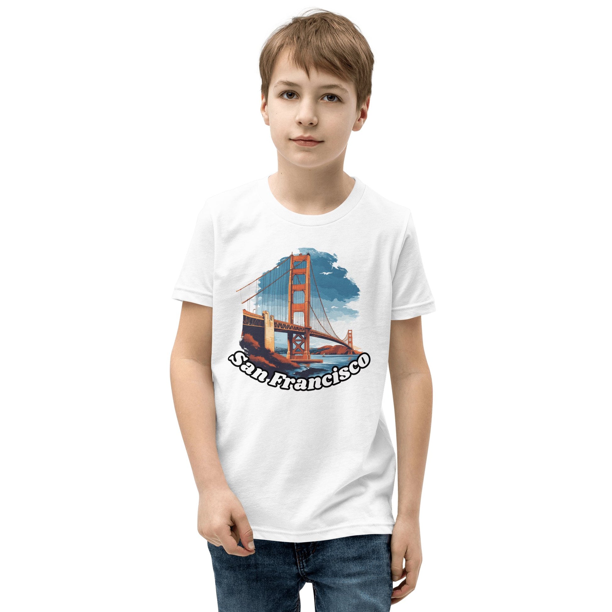 Kurzärmeliges T-Shirt für Jugendliche "San Francisco" - Artexio