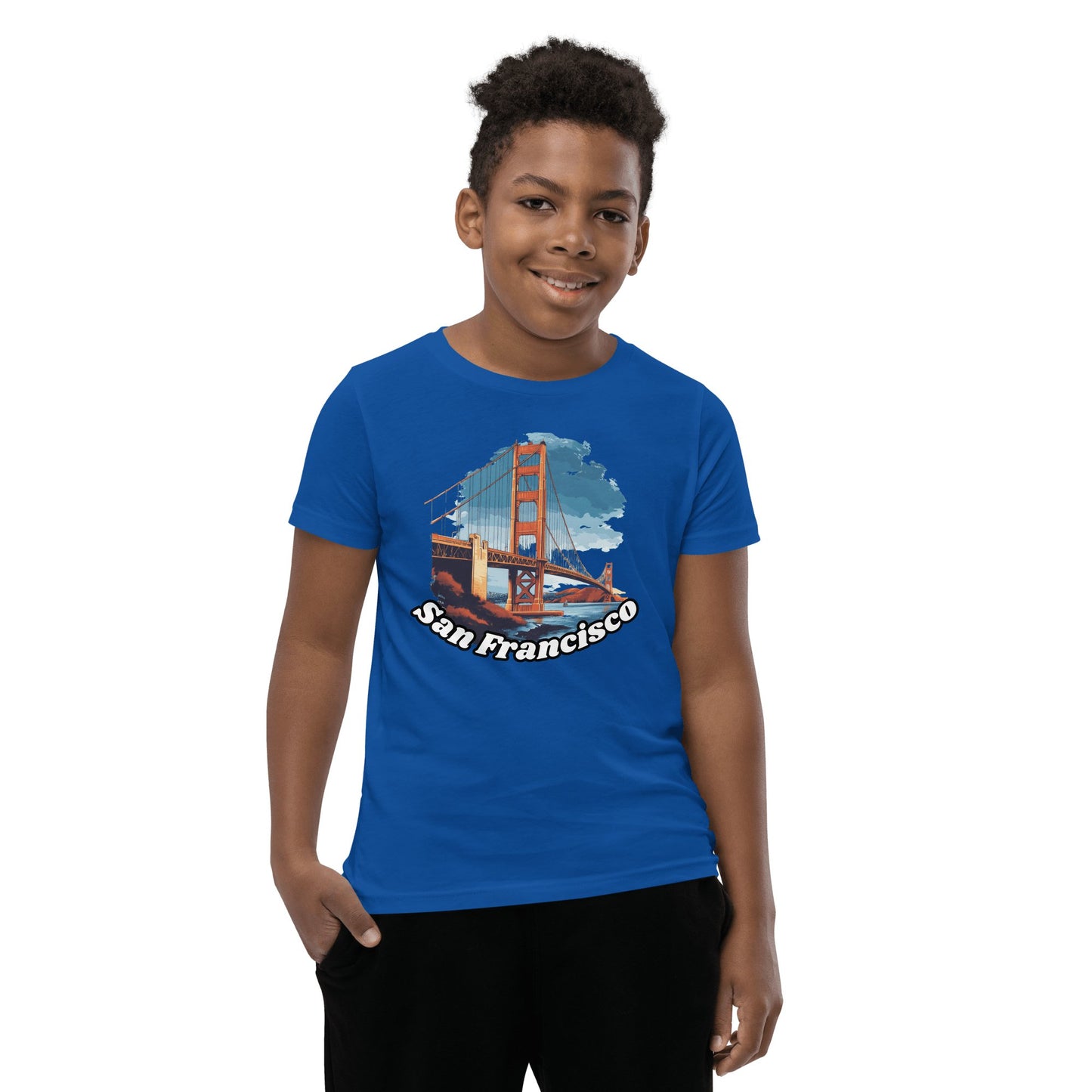 Kurzärmeliges T-Shirt für Jugendliche "San Francisco" - Artexio