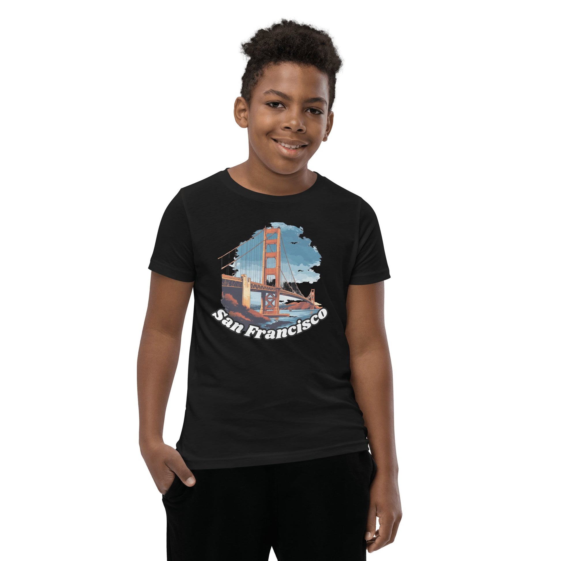 Kurzärmeliges T-Shirt für Jugendliche "San Francisco" - Artexio