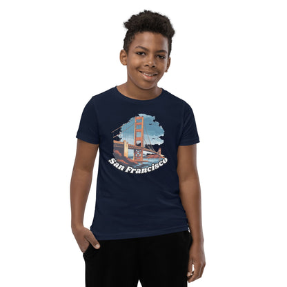 Kurzärmeliges T-Shirt für Jugendliche "San Francisco" - Artexio