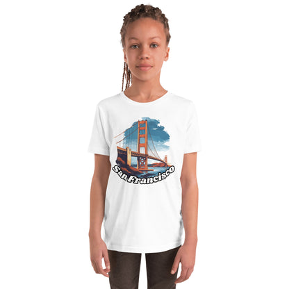 Kurzärmeliges T-Shirt für Jugendliche "San Francisco" - Artexio